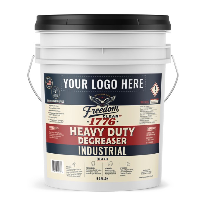 Private label 5 gallon pail with your logo here