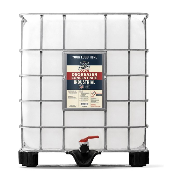 Private label 275 and 330 gallon tote with your logo here